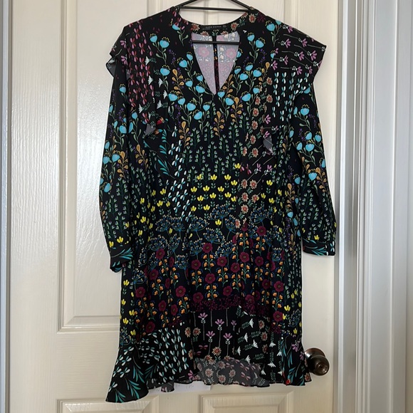 Zara | Dresses | Zara Floral Dress 
